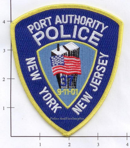 New York New Jersey Port Authority Police Dept Patch v2 9-11