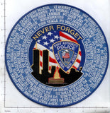 New York New Jersey Port Authority Never Forget Police Dept Patch