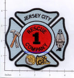 New Jersey - Jersey City Rescue 1 Fire Dept Patch