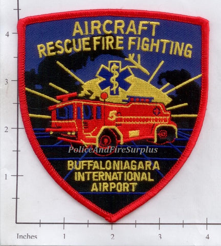New York - Buffalo Niagara International Airport Aircraft Rescue Firefighting Patch