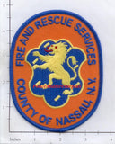 New York - Nassau County Police Fire and Rescue Services Police Dept Patch v5 OLD STYLE