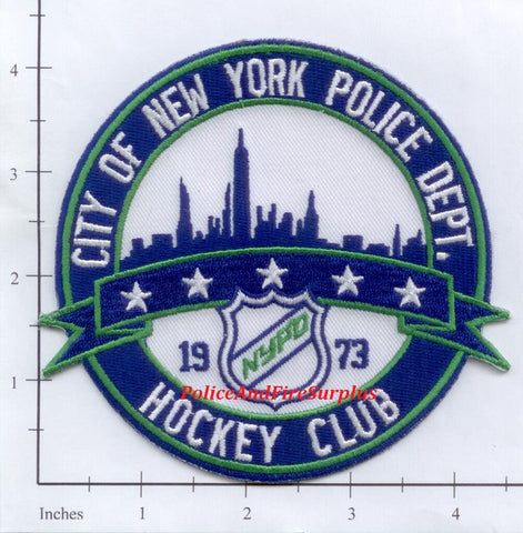 New York - New York City Hockey Club Police Dept Patch