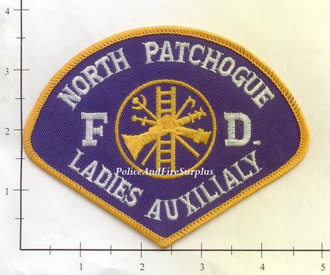New York - North Patchogue Fire Dept Ladies Auxiliary Patch v1