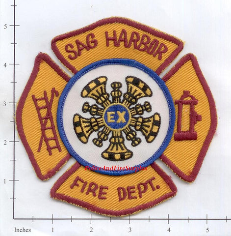 New York - Sag Harbor Fire Dept Ex Chief Patch v1
