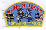 New York New Jersey Port Authority Guns and Hoses Police Dept Patch