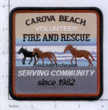 North Carolina - Carova Beach Volunteer Fire And Rescue Fire Dept Patch