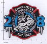 North Carolina - Charlotte Engine 28 Ladder 28 Fire Dept Patch