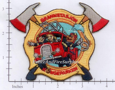 Norway - Brannstasjon Kongeparken Amusement Park Fire Dept Patch