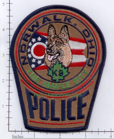 Ohio - Norwalk K-9 Police Dept Patch