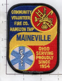 Ohio - Maineville Community Volunteer Fire Company Patch v1