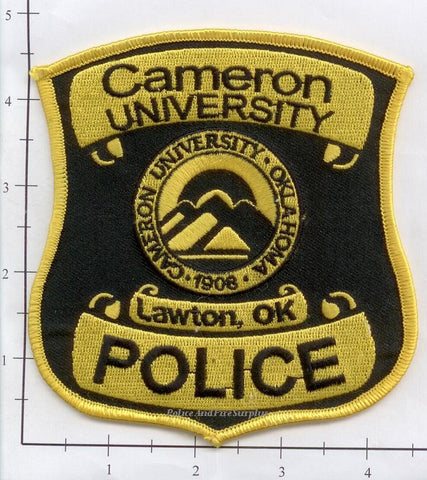 Oklahoma - Lawton - Cameron University Police Dept Patch