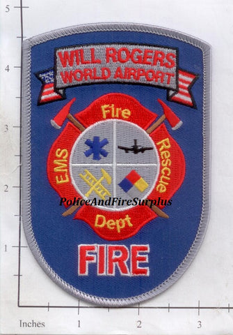 Oklahoma - Will Rogers World Airport Fire Dept Patch