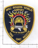 Oklahoma - Will Rogers World Airport Fire Rescue Fire Dept Patch