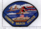Oregon - Cannon Beach Police Dept Patch
