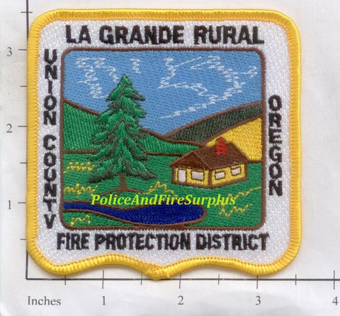 Oregon - La Grande Rural Fire Protection District Patch – Police And ...