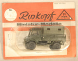 Roskopf   80 - Mercedes Benz Unimog 2 Ton with Shelter - German - 1:100 Scale
