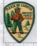 US Forest Service -  Smokey the Bear - Please Be Careful Prevent Forest Fires Patch
