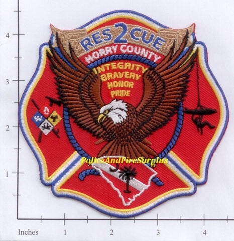 South Carolina - Horry County Rescue 2 Fire Dept Patch