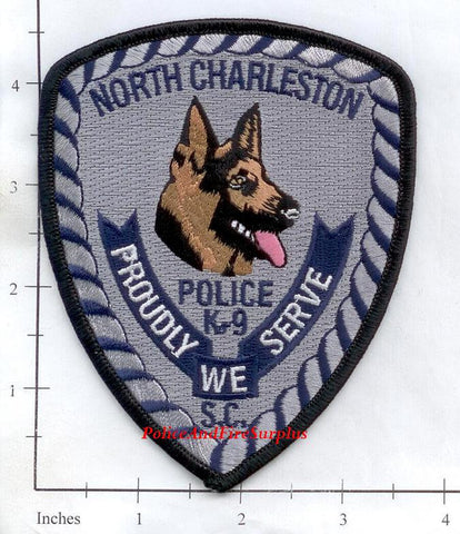 South Carolina - North Charleston K-9 Police Dept Patch