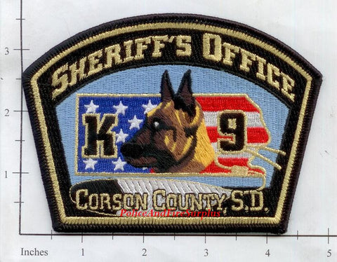 South Dakota - Corson County Sheriff's Office K-9 Patch (001) R