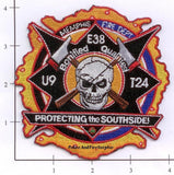 Tennessee - Memphis Engine 38 Truck 24 Unit 9 Fire Dept Patch