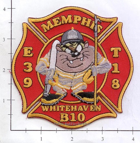 Tennessee - Memphis Engine 39 Truck 18 Battalion 10 Fire Dept Patch