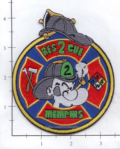 Tennessee - Memphis Rescue 2 Fire Dept Patch v1