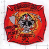 Tennessee - Memphis Truck  2 Fire Dept Patch