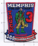 Tennessee - Memphis Truck  3 Fire Dept Patch