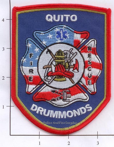 Tennessee - Quito Drummonds Fire Rescue Dept Patch