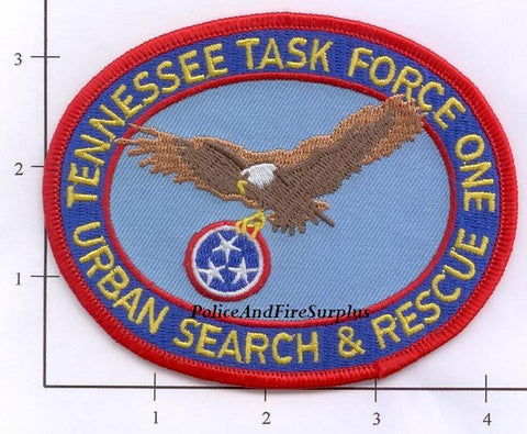 Tennessee - Task Force One USAR Fire Dept Patch