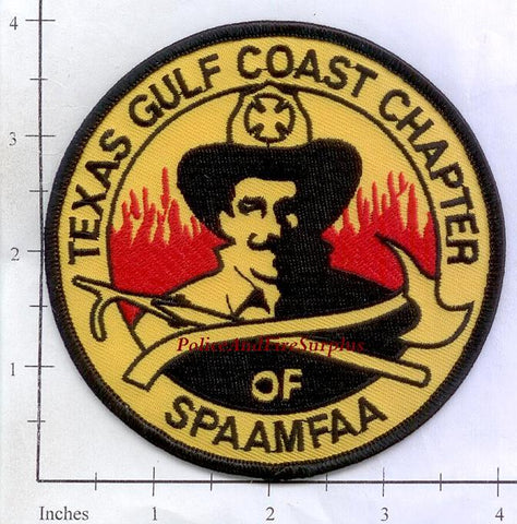 Texas - Gulf Coast Chapter of SPAAMFAA Fire Dept Patch v3