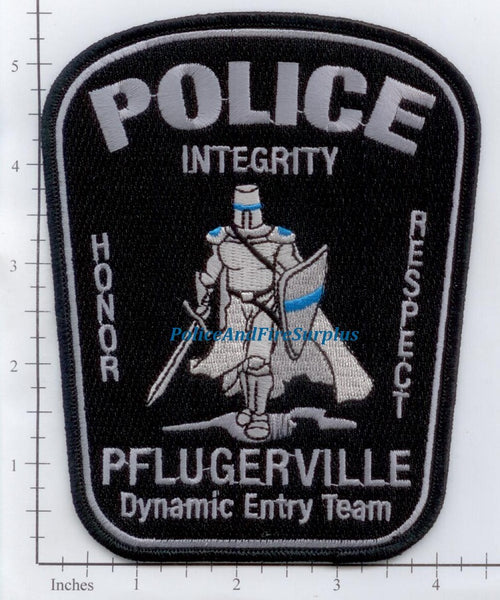 Texas - Pflugerville Dynamic Entry Team Police Dept Patch – Police And ...