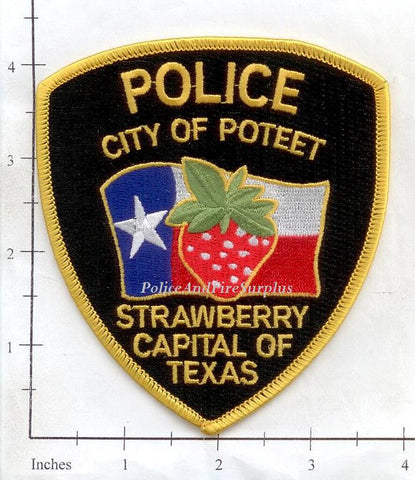Texas - Poteet Police Dept Patch v1