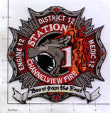 Texas - Channelview District 12 Fire Dept Patch