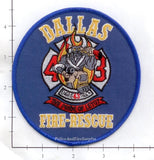 Texas - Dallas Station 43 Fire Dept Patch v1