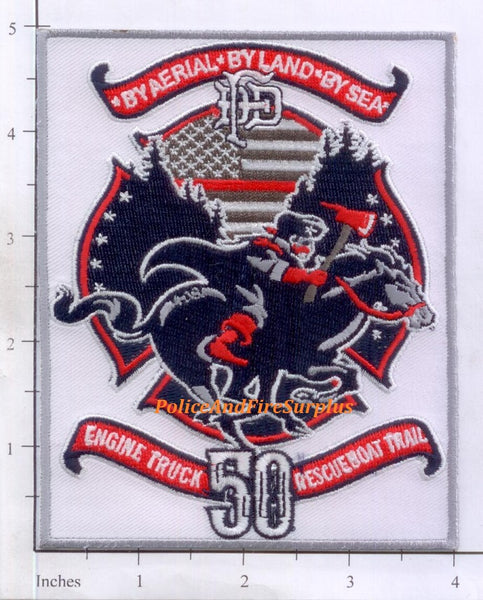 Texas - Dallas Station 50 Fire Dept Patch v1 – Police And Fire Surplus