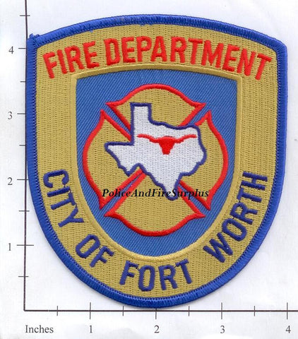 Texas - Fort Worth Fire Dept Patch v1