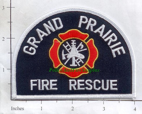 Texas - Grand Prairie Fire Rescue Patch v1