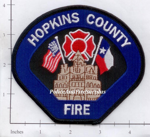 Texas - Hopkins County Fire Dept Patch