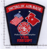 Turkey - Incirlik Air Base, Vinnell Brown and Root Fire Dept Patch v1