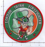 United Kingdom - London Irish Firefighter Patch