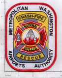 Virginia - Dulles Metropolitan Washington Airports Authority Crash Fire Rescue Fire Patch