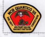 Virginia - Quantico Marine Corps Base Fire Dept Military Police Correction Patch