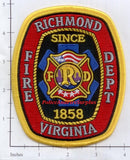 Virginia - Richmond Fire Dept Patch