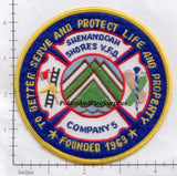 Virginia - Shenandoah Shores Volunteer Fire Dept Company 5 Patch