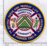 Virginia - Shenandoah Shores Volunteer Fire Dept Company 5 Patch