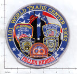 New York - New York City Fire Dept Patch WTC 9-11 Patch v10 - Fallen Heroes