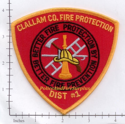 Washington - Clallam County Fire Protection District  1 Patch
