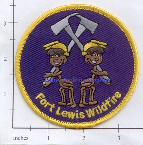 Washington - Fort Lewis Wildfire Fire Dept Patch